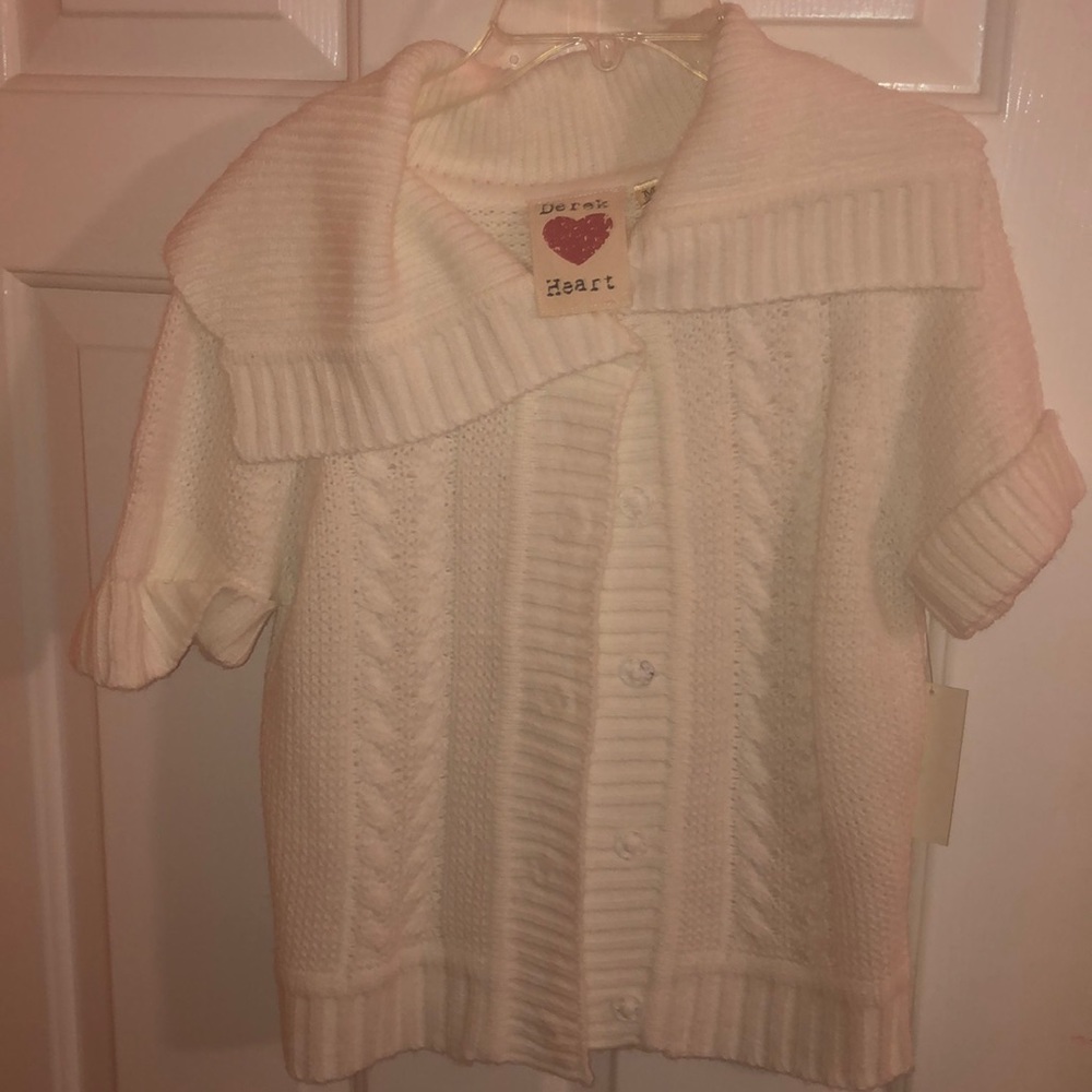 Derek heart knitted sweater